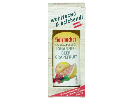 Riviera Holzhacker  Sauna Aufguss-Öl Johannisbeer Grapefruit 75 ml